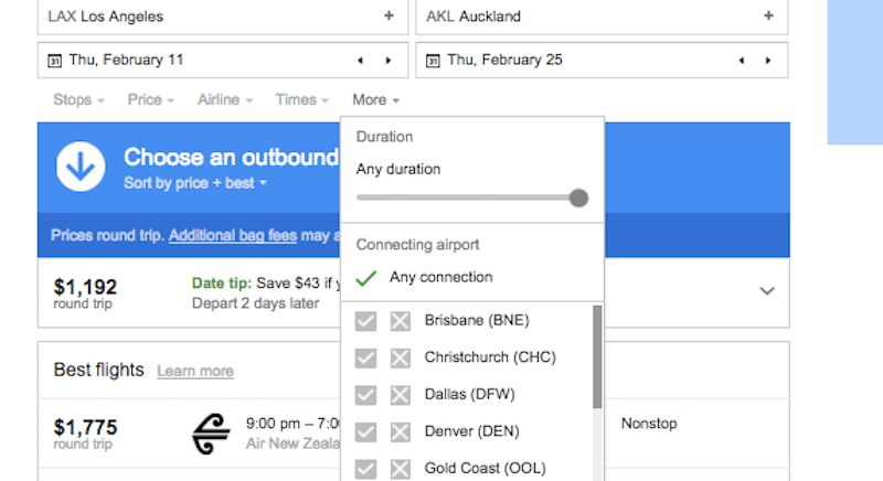 Illustration for article titled Los mejores trucos para encontrar vuelos baratos con Google Flights